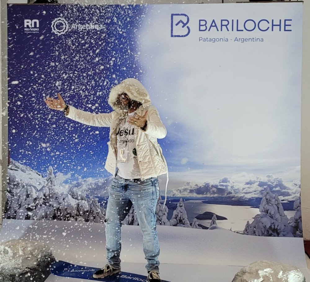 Bariloche hizo nevar en Brasil y convocó a miles de visitantes
