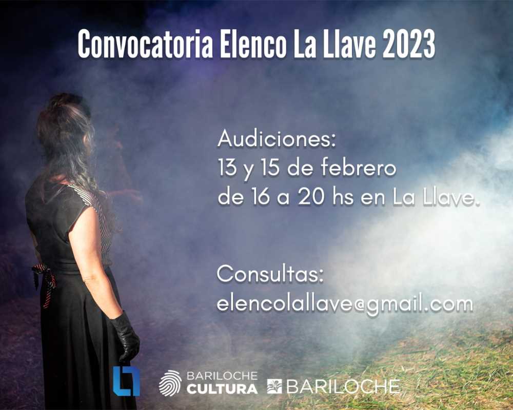 Convocatoria Elenco de Teatro La Llave 2023