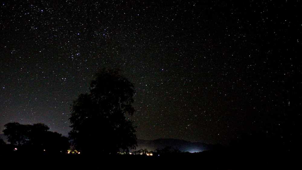 Observación nocturna del cielo en Bariloche