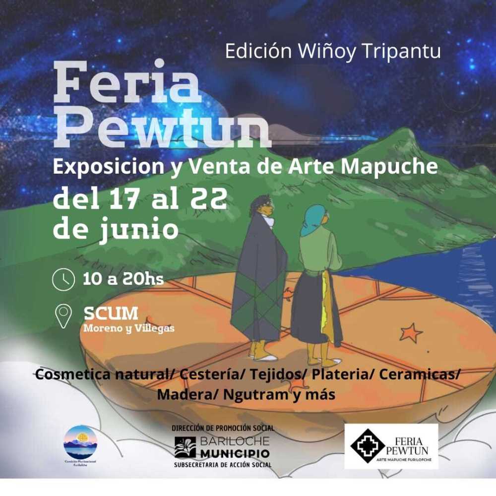 3ª Edición de Feria Pewtun: Exposición y Venta de Arte Mapuche