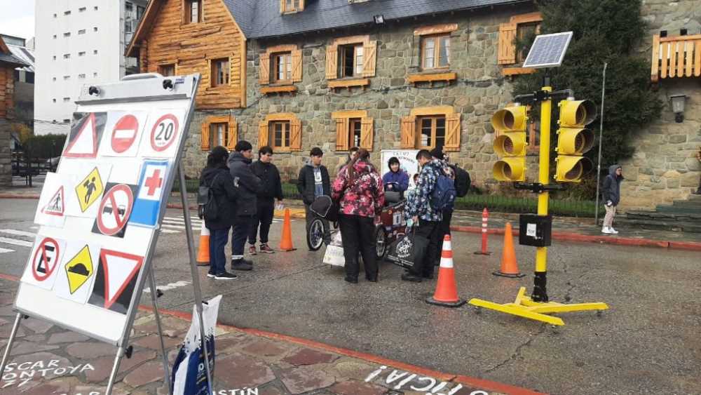 Con actividades en el Centro Cívico, finalizó la Semana de la Seguridad Vial en Bariloche