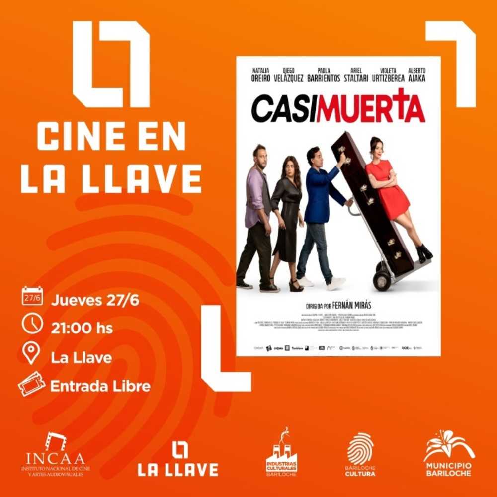 “Cine en La Llave” y “Cine en el Cívico”: programación para este jueves y viernes