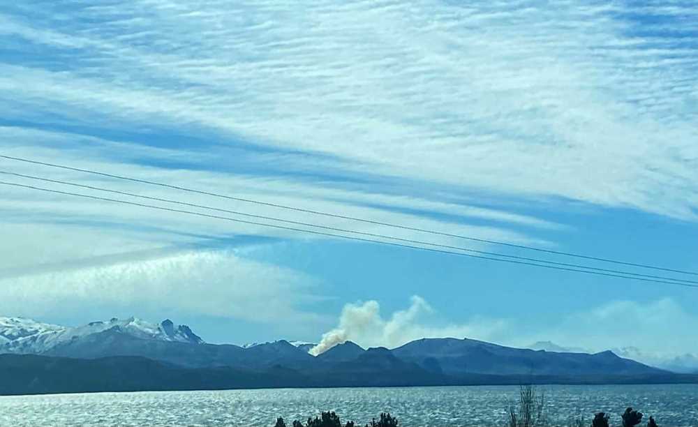 Incendio en Fortín Chacabuco