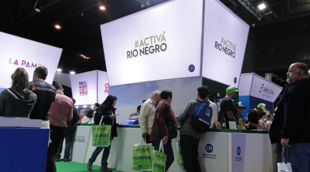 Río Negro muestra sus atractivos en la Feria de Turismo más grande del país