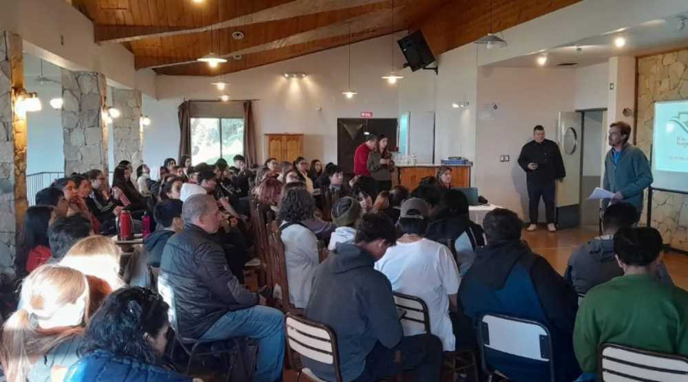 Trabajo capacitó a estudiantes de Gastronomía en Bariloche