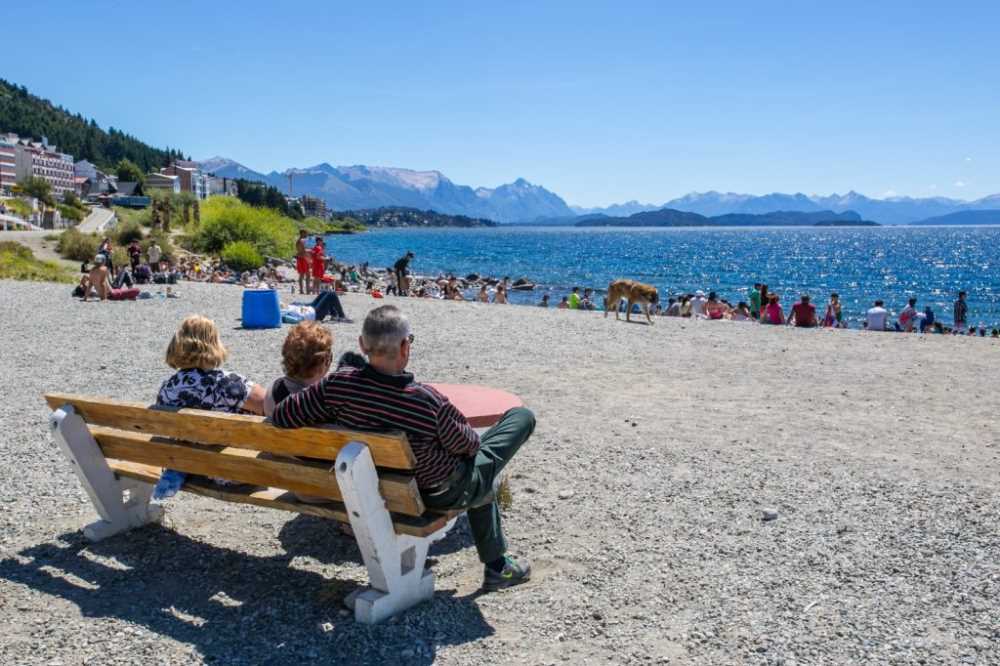 Bariloche vive una temporada con una gran cantidad de turistas