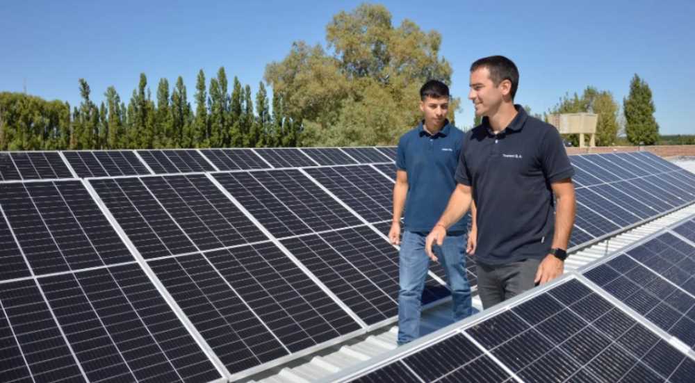 Un nuevo edificio público de Río Negro ya genera su propia energía