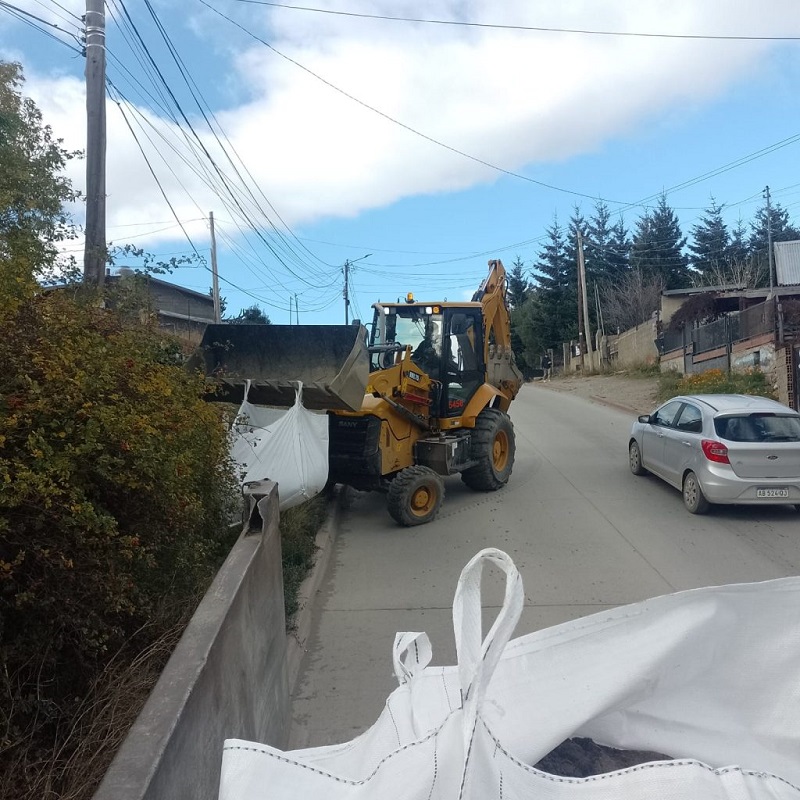 Prevención y compromiso vecinal: Delegación El Cóndor se prepara para el invierno