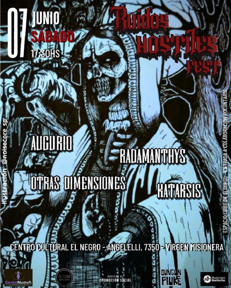 Ruidos Hostiles Fest: la escena metalera se enciende en el oeste