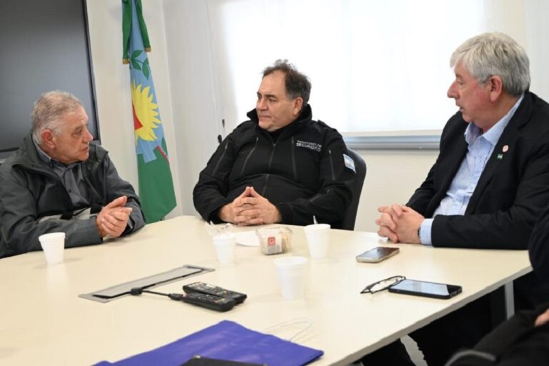 Walter Cortés participó de una reunión clave en Buenos Aires para fortalecer la seguridad en Bariloche