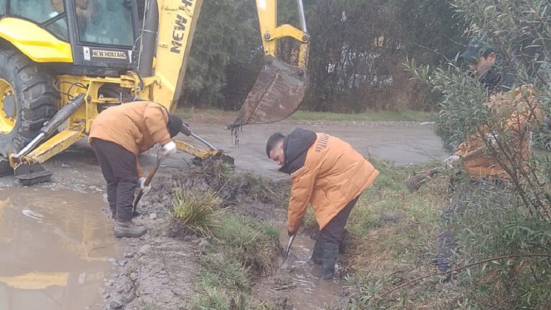 La Delegación Catedral intensifica trabajos viales y pluviales ante las intensas lluvias