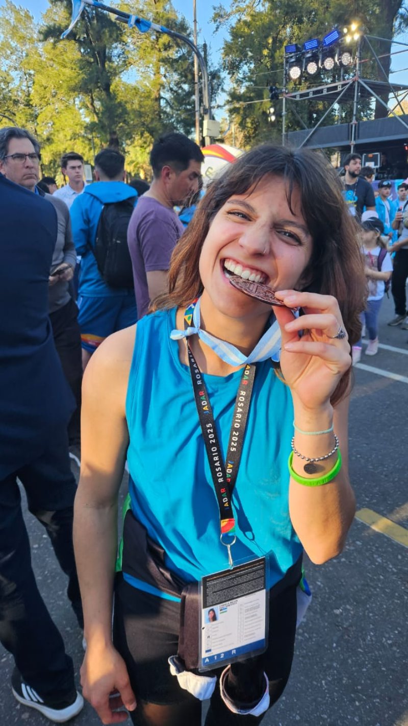 Bronce para Daniela Díaz en los Juegos de Alto Rendimiento