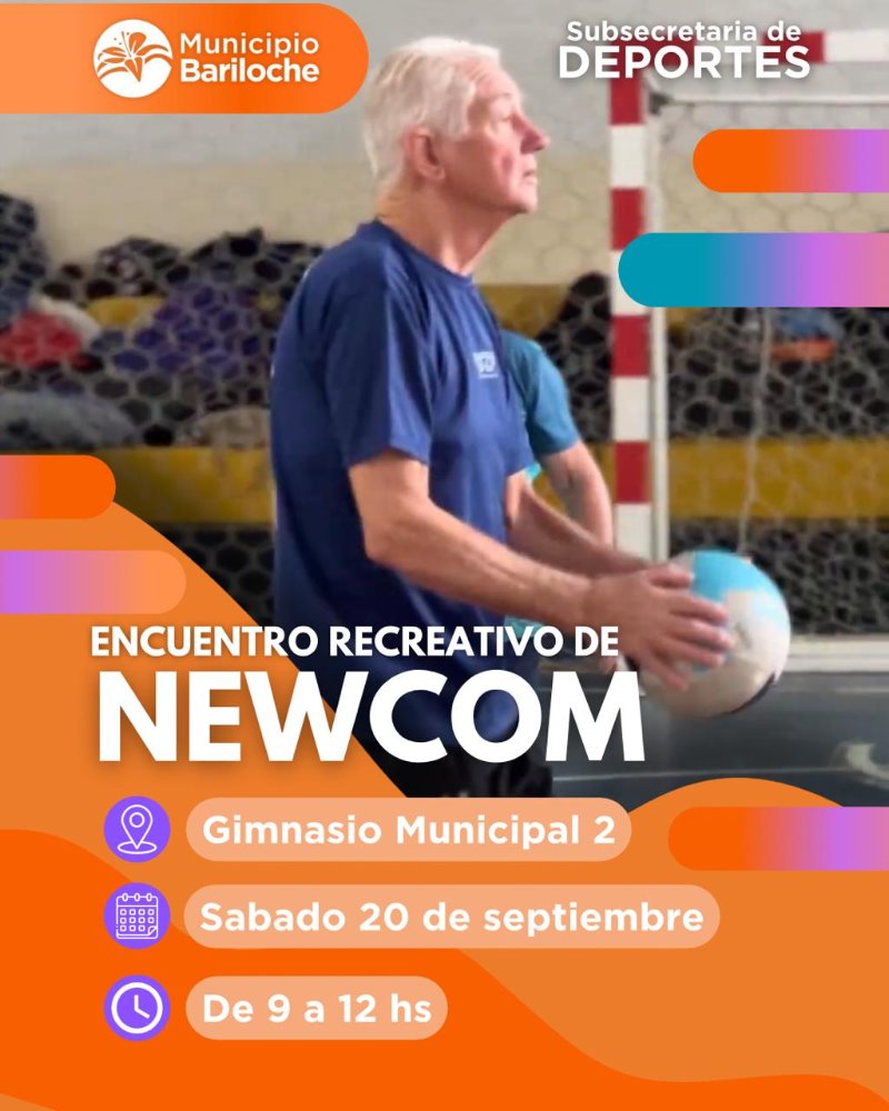 ¡El Newcom enciende la pasión deportiva en Bariloche!