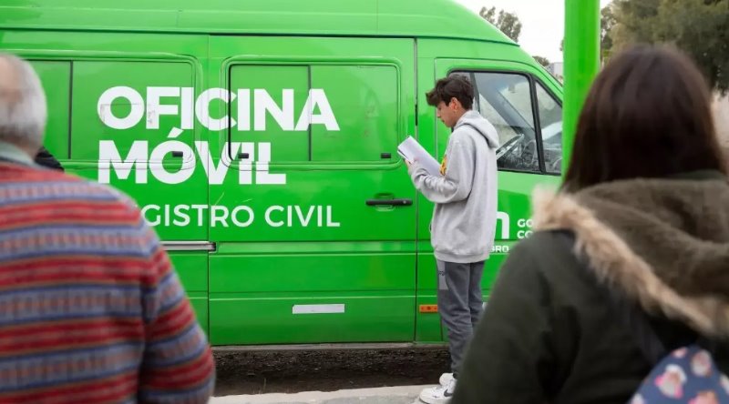 El Registro Civil Móvil lleva recorridos más de 25.000 kilómetros en 2025