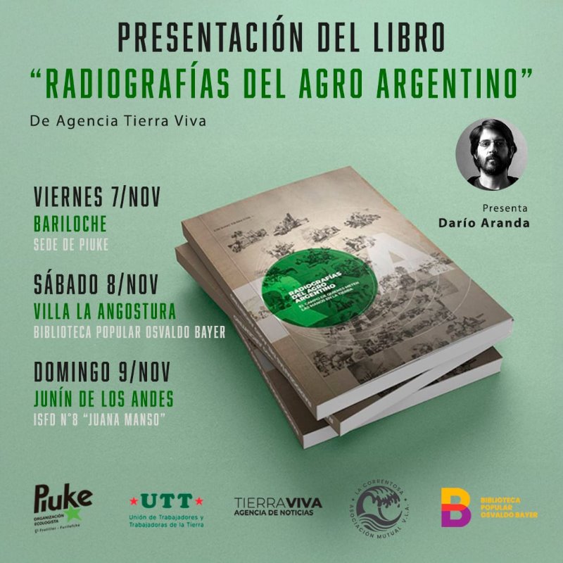 Presentación en Bariloche del libro “Radiografías del Agro Argentino”